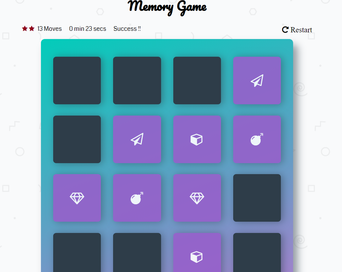 Memory game